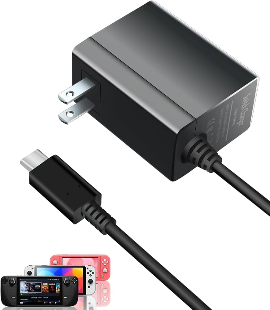 任天堂 Nintendo Switch ＋ 充電コード Nintendo Switch Japan Official Licensed Charging AC Adapter